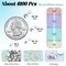 6,100pcs Clear AB Jelly Resin Rhinestones with 2×10ml B7000 Jewelry Glue – Flatback Non-Hotfix Gems for DIY Crafts, Nail Art, Clothing, Shoes, and Bedazzling Projects